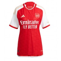 Camiseta Arsenal Martin Odegaard #8 Primera Equipación para mujer 2023-24 manga corta